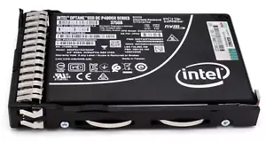 Intel Optane SSD DC P4800X Series 375GB - 878014 HPE NVMe x4 WI SFF SCN DS - Picture 1 of 3