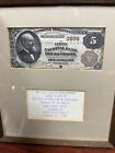 Ancienne monnaie nationale 1888First Bank Bound Brook New Jersey 5 dollars