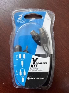Scosche -  Y Adapter Kit 2 Pack - 2014 Open box - Picture 1 of 2