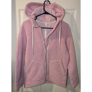 Lululemon Jacket Women's Size 4 Pink So Sherpa Hooded Sweater Windbreaker Hiking - Picture 1 of 12