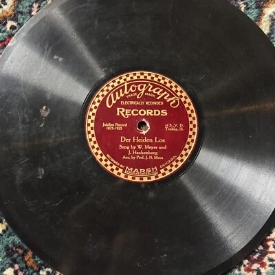 W Meyer J Hachenberg Potpourii Der Heiden Los VG MARSH AUTOGRAPH RARE 78 - Image 1 of 2