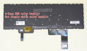 Clavier RGB rétroéclairé US neuf pour Lenovo Legion 5 16IRX9 83DG 83EW - Photo 1/3