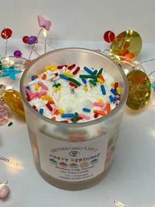 Happy Birthday Soy Wax Candle Jar - Picture 1 of 1
