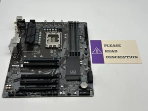 GIGABYTE B660 DS3H AC DDR4-Y1 Intel Motherboard READ/FOR PARTS - Afbeelding 1 van 9