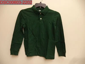 Old Navy Boys Plant Life Built-In Flex Pique Uniform Polo, M (8) 500026628825 - Picture 1 of 6