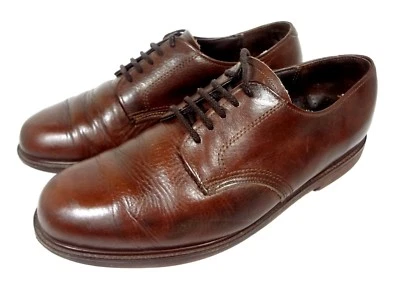 Zapatos Oxford Dexter HECHOS EN EE. UU. Para Hombre Cuero Marrón Talla 10 M Foto 1 de 4