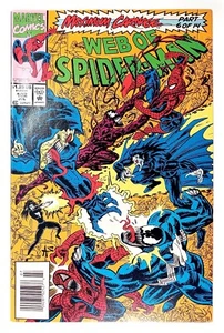 Web of Spider-Man #102N (Key) Maximum Carnage Pt. 6 of 14 (1993) Marvel Comics - Picture 1 of 2
