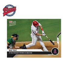 2020 TOPPS NOW CARD ANGELS MIKE TROUT #84 2nd HOME RUN OF THE NIGHT GO-AHEAD RUN