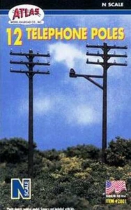 Atlas N Postes telefónicos 12pcs ATL2801 - Imagen 1 de 1