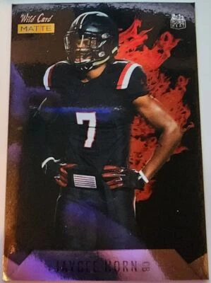 2021 Panini Instant NFL Draft Night Jaycee Horn Carolina Panthers #7 - Image 1 of 2