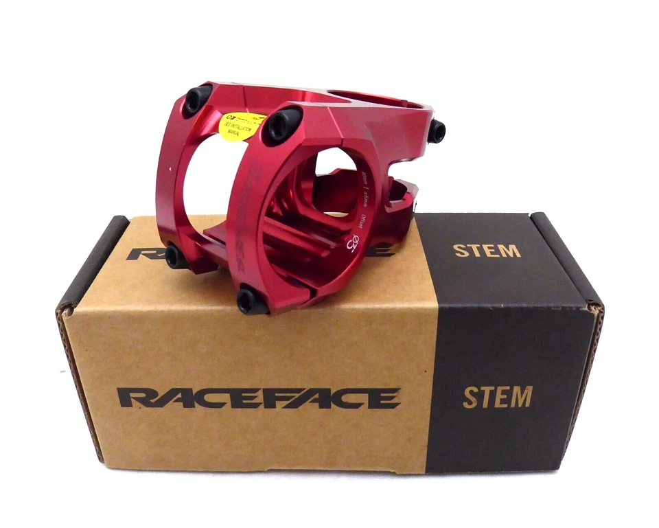 Race Face Turbine-SL Stem, (35.0) 0/6mm x 60mm, Red - Image 1 of 1