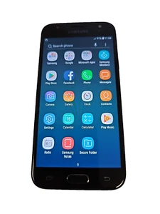 Samsung Galaxy J3 (2017) SM-J330FN 16GB 4G LTE (Unlocked) Black - DP616 - Picture 1 of 9