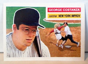 George Costanza: Custom-Designed Art Card Seinfeld