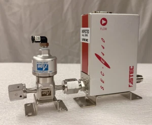 SEC-E440J Mass Flow Controller 20 sccm Calibrated for N2 - Picture 1 of 8