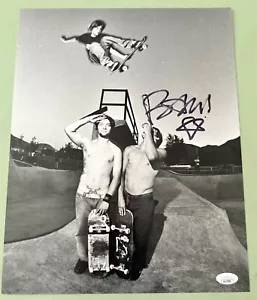 BAM MARGERA FOTO FIRMATA 11X14 JSA COA RACC FIDATA CKY JACKASS C - Foto 1 di 1