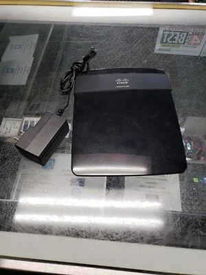 Linksys Wireless-N WiFi 300Mbps 2.4GHz Router 4-Port Switch E1200 free ship - Image 1 of 4