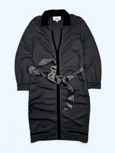 Abito Yves Saint Laurent Rive Gauche vintage in velluto di lana taglia L - Foto 1 di 13