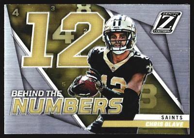 Chris Olave 2022 Panini Zenith Behind The Numbers New Orleans Saints NFL - Image 1 of 2