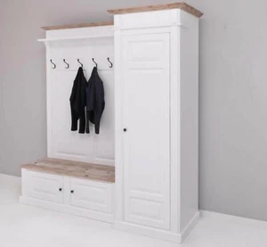 Garderobe Garderobenschrank Schrank Massivholz Landhausmöbel Landhaus - Bild 1 von 6