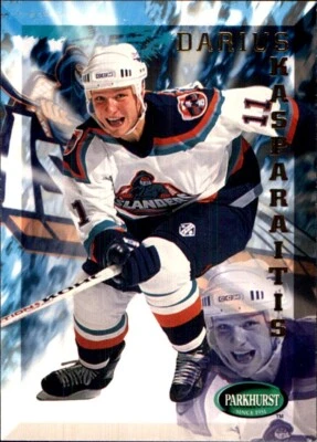 1995-96 Parkhurst International #402 Darius Kasparaitis NEW YORK ISLANDERS - Image 1 of 2