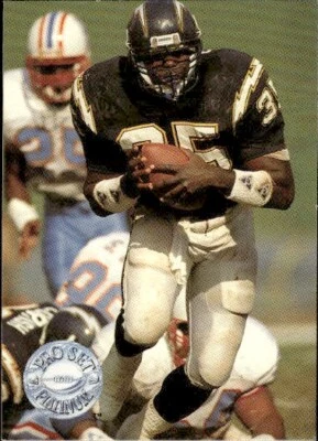 1991 Pro Set Platinum #102 Marion Butts San Diego Chargers Football - Image 1 of 2