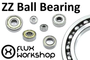 xxxxZZ Radial Bearing Motor Non Contact 60 2 8 10 16 Metal Seal Flux Workshop - Picture 1 of 21