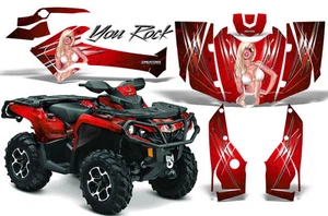 CAN-AM OUTLANDER 800 1000 R XT 12-16 GRAPHICS KIT CREATORX DECALS STICKERS YRR - Picture 1 of 1