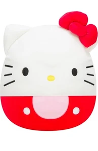 Squishmallows Original Sanrio 14" Hello Kitty in Red Overalls Official Plush - Picture 1 of 5