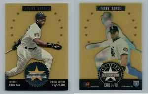 1994 DONRUSS STUDIO SILVER SERIES STARS /10000 ACETATE 3 OF 10 FRANK THOMAS - Picture 1 of 1