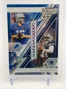 JARED GOFF DAK PRESCOTT #3 2024 PANINI CONTENDERS LIONS COWBOYS - Bild 1 von 3