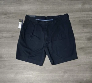 Polo Ralph Lauren Chino Shorts marineblau klassische Passform 9" plissiert Herren Gr. 38 neu mit Etikett - Bild 1 von 12