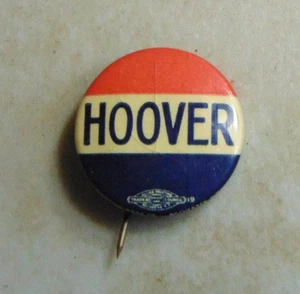 Herbert Hoover 1928 campaign pin button political - Picture 1 of 2