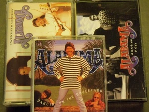 3 Alabama American Pride , Twentieth Century, Dancin on the Boulevard Cassettes - Picture 1 of 17