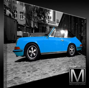 Porsche 911 Targa 2.4 imagen lienzo ART impresión artística lienzo real artwork EXCELENTE - Imagen 1 de 1