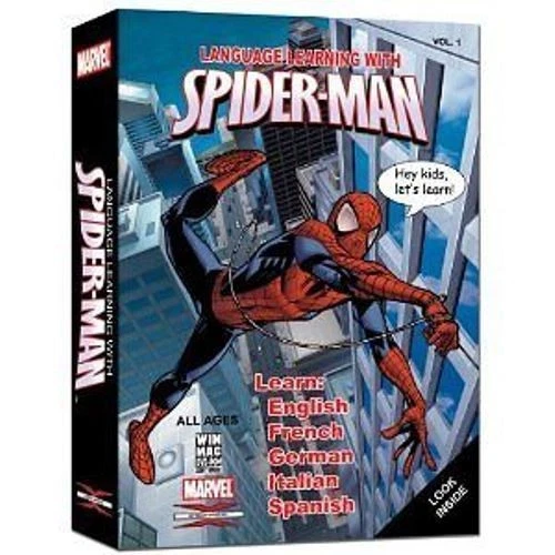 GIT Learn New Language with Spiderman Children Software NEW - Image 1 of 1