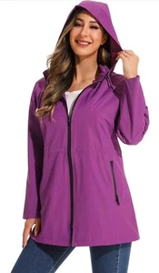 Wasserdichte Anorak Regenjacke für Damen - stilvoll & langlebiger Schutz - Bild 1 von 1