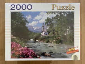 Puzzle 2000 Teile Schöne Bergwelt neu & eingeschweißt Bookmark Verlag 98 x 75 cm