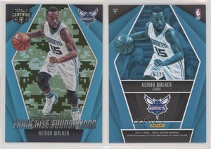 2016-17 Panini Totally Certified Franchise Foundations Camo /25 Kemba Walker #7