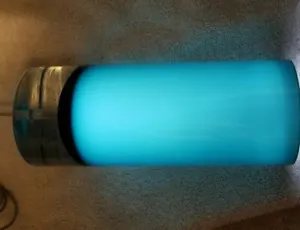 LBL Tech Lighting Horizon Blue Glass Pendent  - Picture 1 of 5