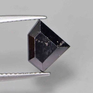2.50 Ct Deep Black Fancy Natural Diamonds Loose Gemstone - Picture 1 of 5