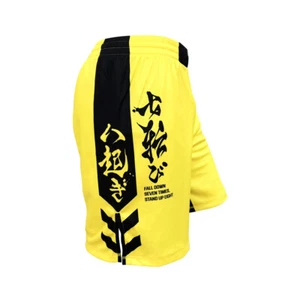 Pantalones Cortos de Lucha Bushido Warrior MMA Kick Boxing Lucha - Tallas Adu y Jóvenes - Imagen 1 de 5