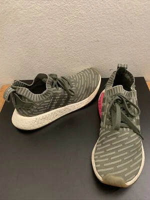 Adidas Mujer NMD R2 PK BY9953 Oliva Con Cordones Parte Superior Baja Zapatos para Correr Talla 8.5 Foto 1 de 4