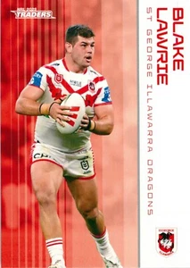 2025 St George Illawarra Dragons NRL TLA Traders Card - Blake Lawrie - Picture 1 of 3
