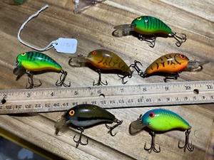 Vintage Bass fishing lures (17509) - Picture 1 of 5