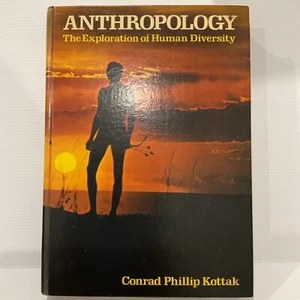 Anthropology Exploration Of Human Diversity by Conrad Kottak HC ethnicity Vintge - Picture 1 of 16