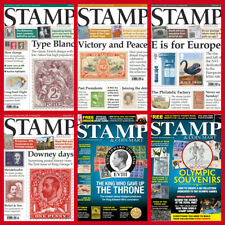 6PCS Intresting Stamp Philately Magazine Digital Collection Catalogue 2016-17