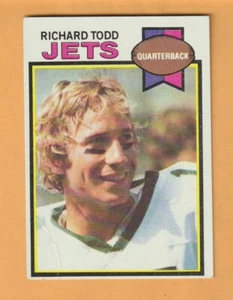 Richard Todd New York Jets 1979 Topps #41 Mobile Alabama Crimson Tide Creased - Picture 1 of 2