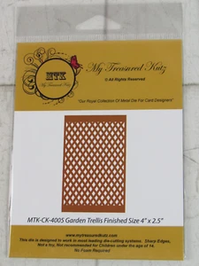 My Treasured Kutz, troquel de metal, enrejado de jardín, MTK-CK-4005 - Imagen 1 de 2