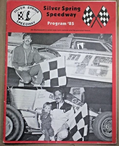 1985 Silver Springs Speedway Program - September 28, 1985 - Picture 1 of 2