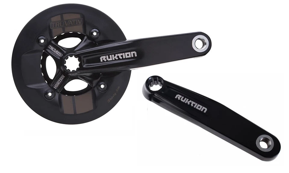 New Truvativ Ruktion Crankset 170mm 36/24t Howitzer 8/9/10sp 51.0mm Chainline - Image 1 of 1